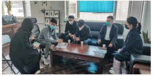 沈陽宇時先鋒與中科院金屬所關于“在線超聲監測系統”技術交流活動