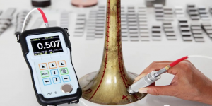 長號樂器“銅管”的壁厚測量案例