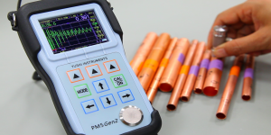 超聲波測厚儀測量小直徑銅管壁厚的方法?